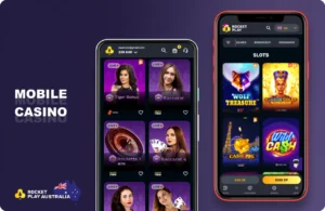 RocketPlay Mobile Casino Application